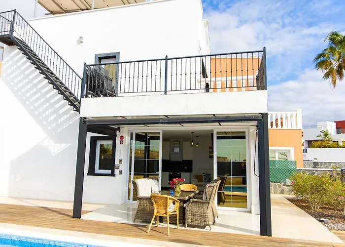 Callao Salvaje 3br With Heated Pool Outdoor Kitchen & Gas Bbq Stunning Views * Costa Adeje (Tenerife)