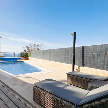 Villa Costa Adeje 3Br With Heated Pool, Outdoor Kitchen & Gas Bbq, Aircon, Stunning Views By Aqua Vista Tenerife *