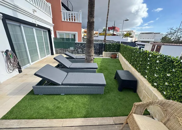 Callao Salvaje 3br With Heated Pool Outdoor Kitchen & Gas Bbq Stunning Views Willa Costa Adeje (Tenerife)