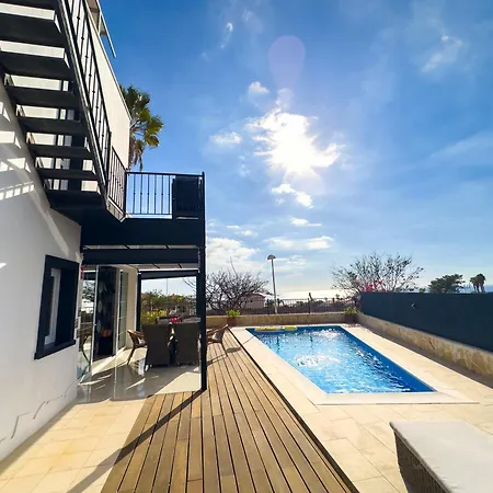 Villa 3br With Heated Pool, Outdoor Kitchen & Gas Bbq, Aircon, Stunning Views By Aqua Vista Tenerife Costa Adeje (Tenerife)