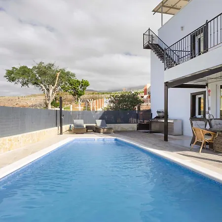 3br With Heated Pool, Outdoor Kitchen & Gas Bbq, Aircon, Stunning Views By Aqua Vista Tenerife Villa Costa Adeje (Tenerife)