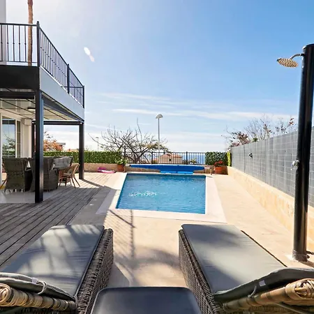 Villa Costa Adeje 3Br With Heated Pool, Outdoor Kitchen & Gas Bbq, Aircon, Stunning Views By Aqua Vista Tenerife