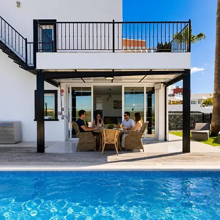 Villa 3br With Heated Pool, Outdoor Kitchen & Gas Bbq, Aircon, Stunning Views By Aqua Vista Tenerife Costa Adeje (Tenerife)