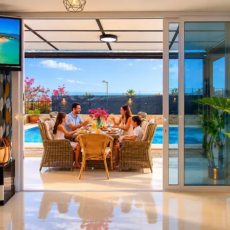 Villa 3br With Heated Pool, Outdoor Kitchen & Gas Bbq, Aircon, Stunning Views By Aqua Vista Tenerife Costa Adeje (Tenerife)