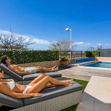3br With Heated Pool, Outdoor Kitchen & Gas Bbq, Aircon, Stunning Views By Aqua Vista Tenerife Villa *